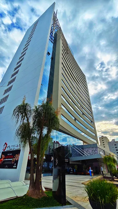 Edifício comercial onde funciona o escritório de advocacia